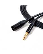 Sommer Carbokab Gold Male XLR to TRS Jack Lead